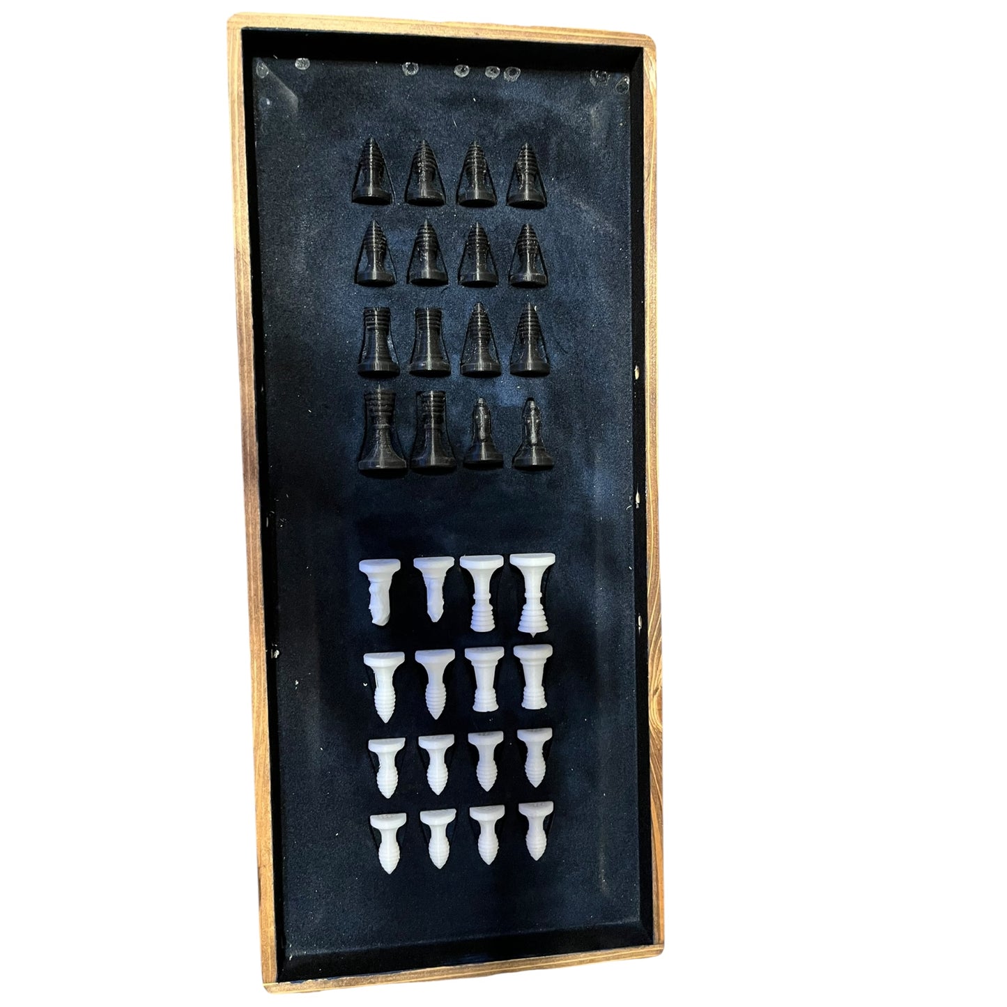 Tridimensional Chess set