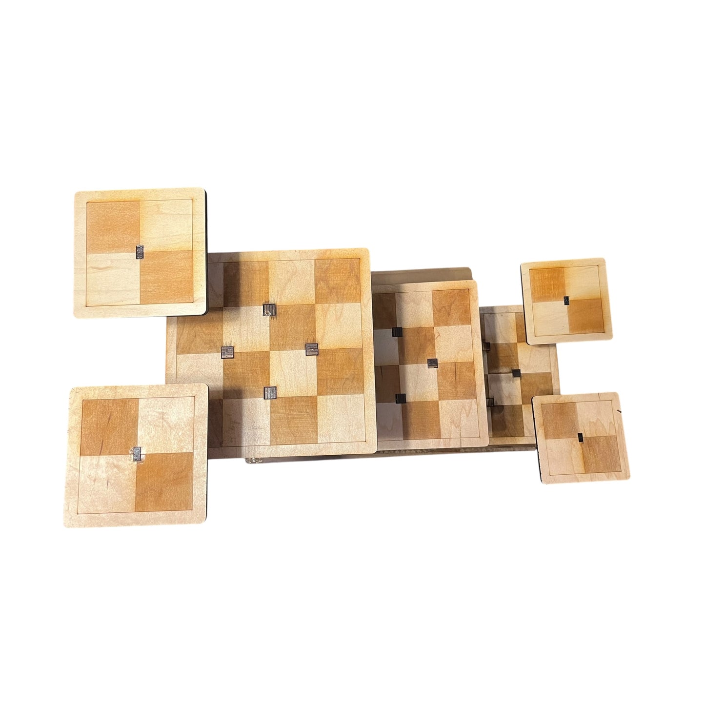 Tridimensional Chess set