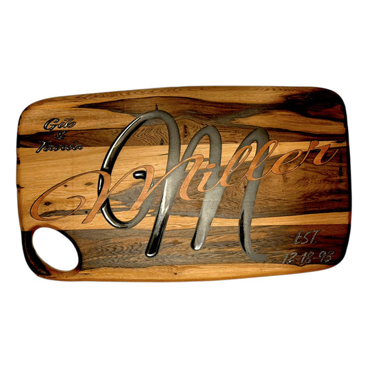 Custom made charcuterie boards