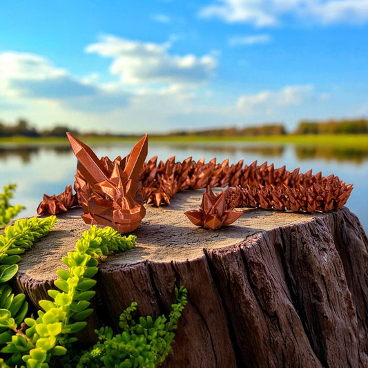 Copper Articulated Dragon