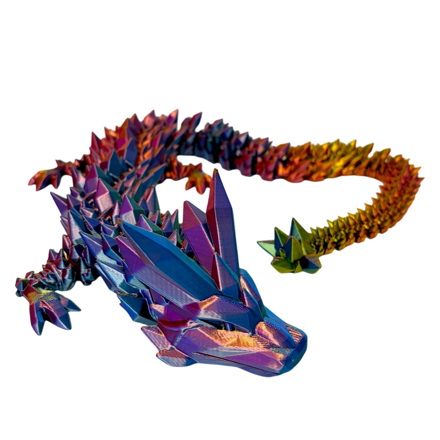 articulated crystal dragon