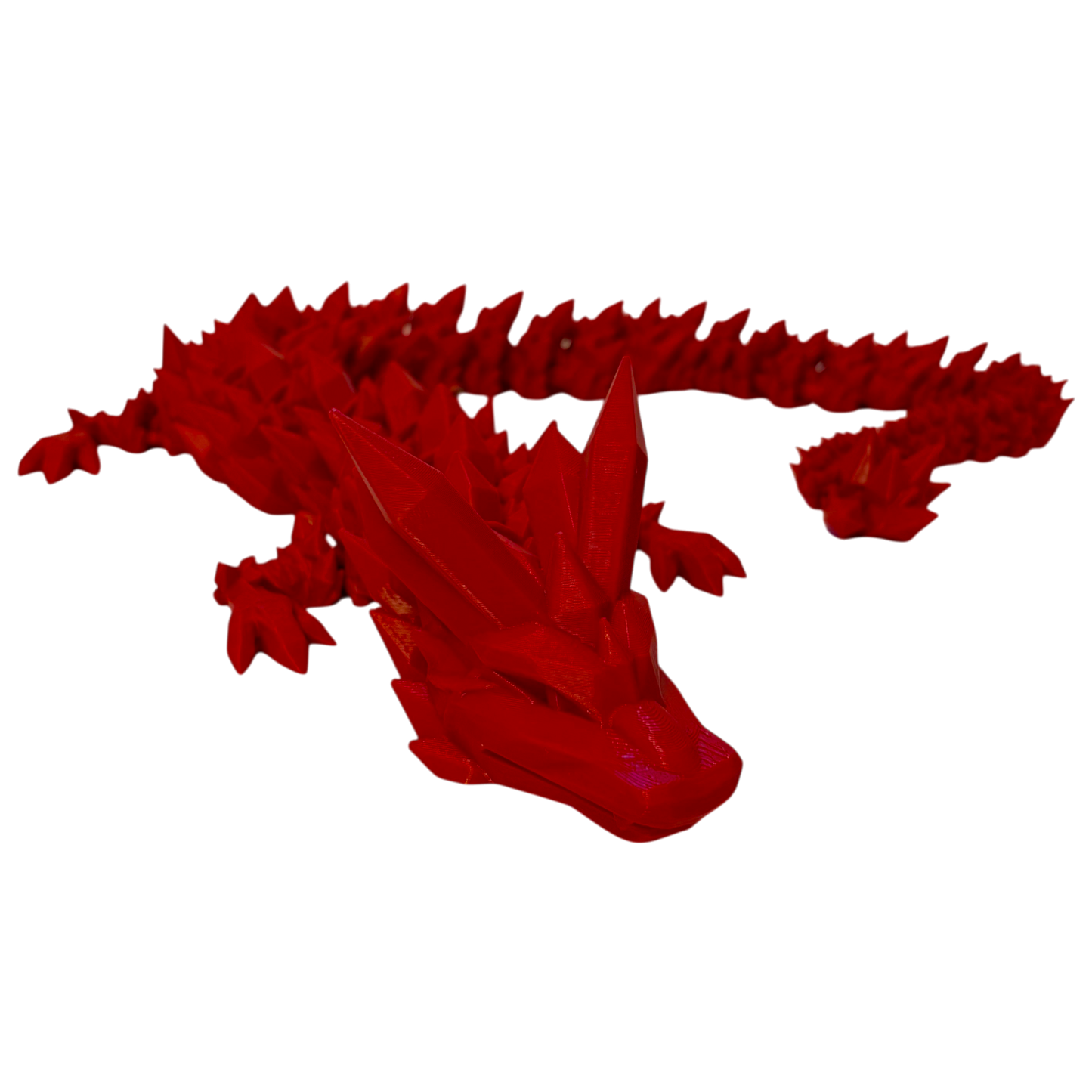 articulated crystal dragon
