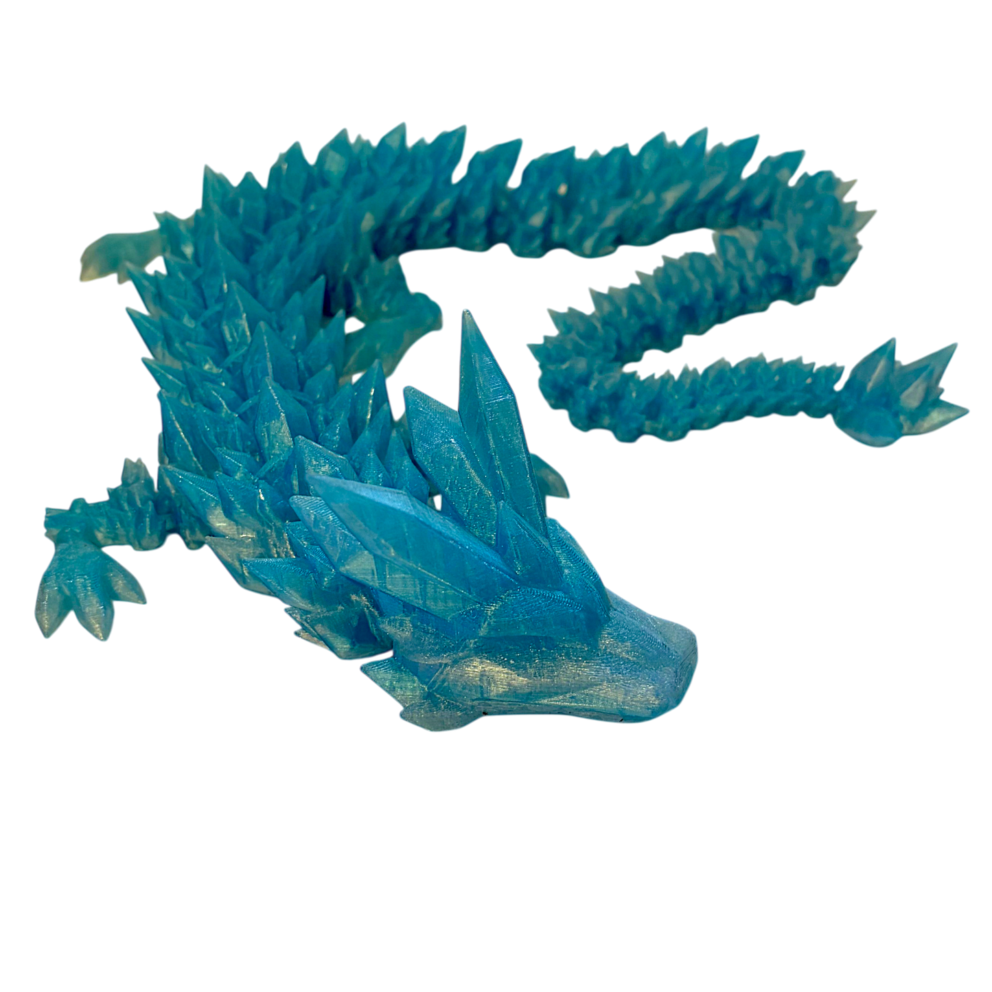 articulated crystal dragon