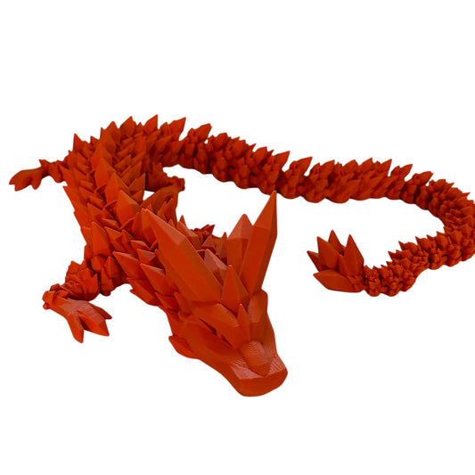 articulated crystal dragon