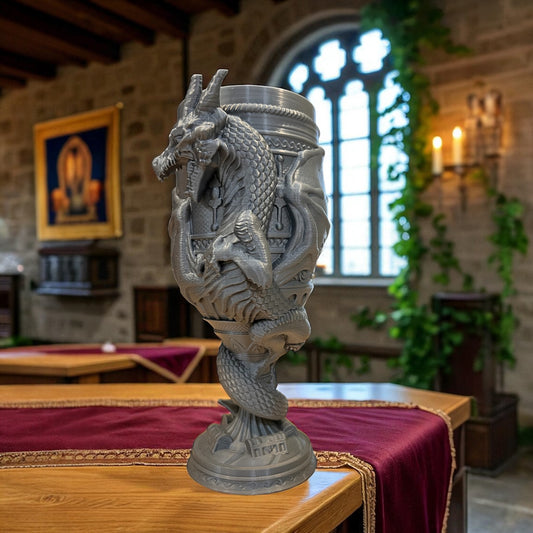 Dragon Themed Goblet Beverage Holder