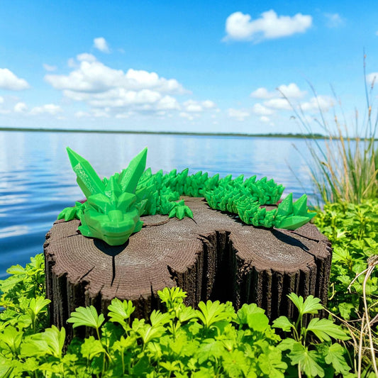 Green Articulated Dragon