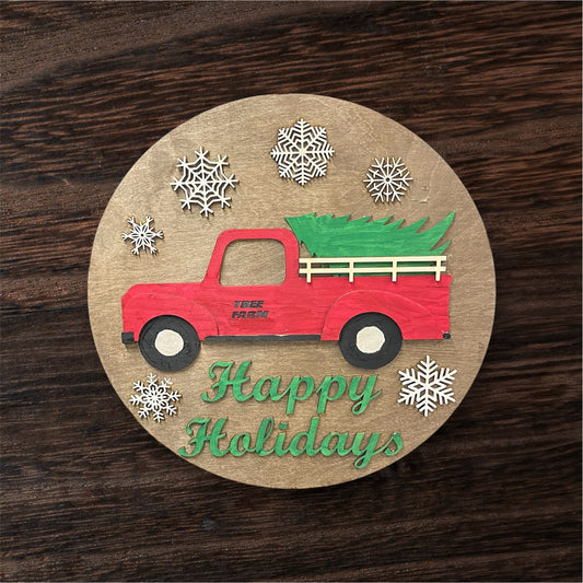 Happy Holidays Door Hanger