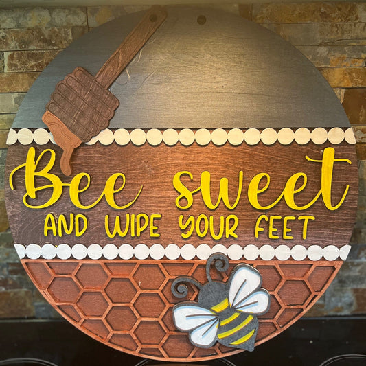 Bee Sweet Door Hanger