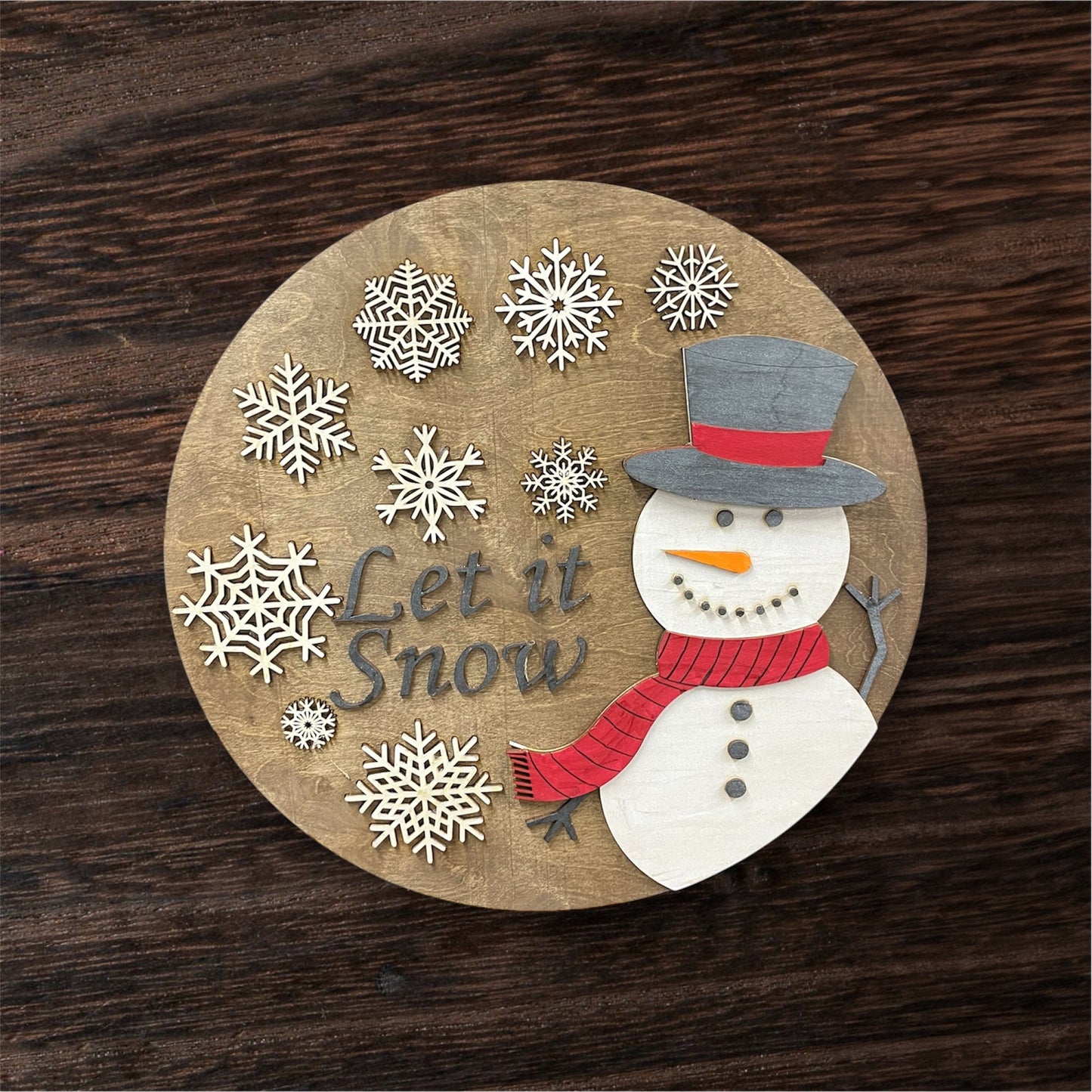 Let it Snow Door Hanger
