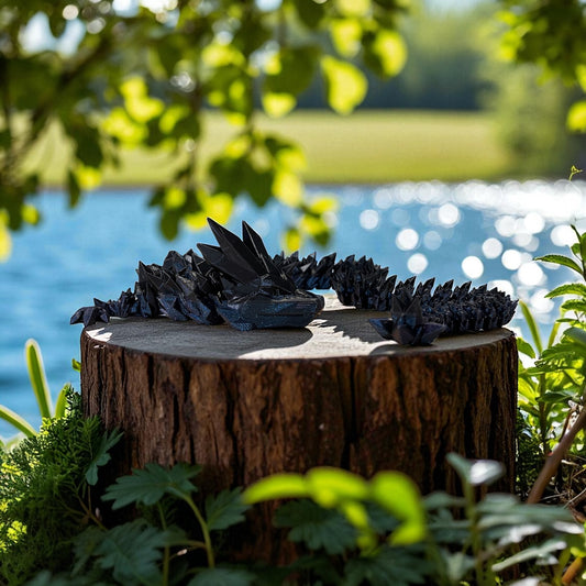 Star Dust And Black Articulated Dragon